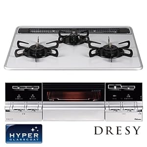 【クリックで詳細表示】パロマ ビルトインコンロ PD-A53W-60CV-R プロパンガス用(LPG) 右大バーナー