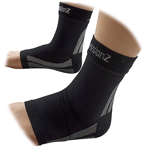 Foot Sleeves (1 Pair) Best Plantar Fasciitis Compression for Import
