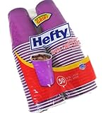 Easy Grip Disposable Plastic Party Cups, 18oz, Purple, 50/pack