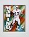 Dan Marino Photo File Gold I Double Matted 8 X 10 Photograph (Unframed)