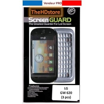 Films De Protection Écran Pour LG GW620 - Lot De 3 [Appareils électroniques]