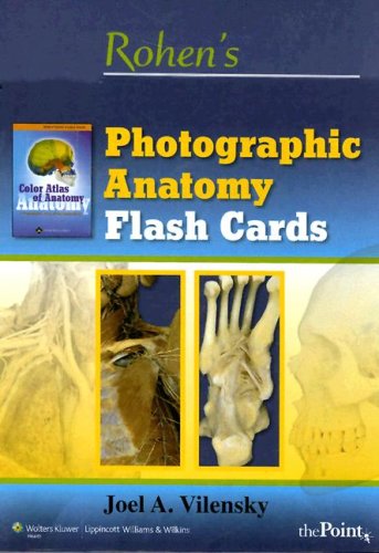 Rohen s Photographic Anatomy Flash Cards