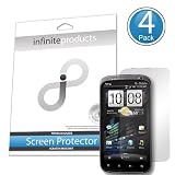 Infinite Products VectorGuard Screen Protectors for HTC Pyramid (4 Pack) CLEAR