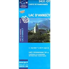 Lac d'Annecy gps