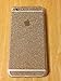 UTLK iPhone 6 6s Glitter Decal Full Body Luxury Bling Crystal Diamond Screen Protector Film Sticker for iPhone 6 Bling Decal Champagne Glitter Gold