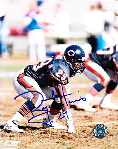 Autographed/Hand Signed 8x10 Photo Raymont Harris Chicago Bears
