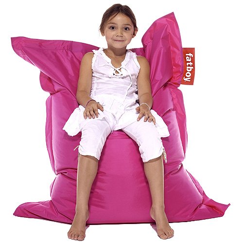 Fatboy Junior Kinder Sitzsack Pink 130x100 cm Kindersitzsack Kinder Sitzkissen The Fat Boy