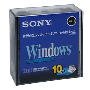 【クリックで詳細表示】SONY 3.5FD×10 DOS/V黒 10MF2HDQDVB