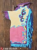 Bull Riding Soft Smooth Leather Rodeo Western Chaps