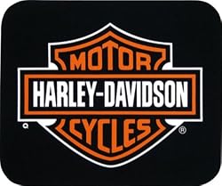 Harley-Davidson&reg; Bar & Shield Logo Mouse Pad. Foam computer mouse pad with non-slip backing. 9.25" x 7.75". MO30230