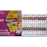 Reeves Water Mixable Oil Paints 12ml ~24 Tubes