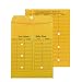 Columbian Brown Kraft String & Button 10 x 13 Inch Interdepartment Envelopes 100 Count (CO880)