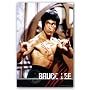 Bruce Lee Fight 24"x36" Art Print Poster