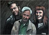 Acrylic Painting On Watercolor Paper The Rick Emerson Show by Caleb, Original