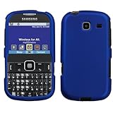 Titanium Solid Dark Blue Hard Protector Case Cover For Samsung Freeform III ....