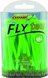 Champ Zarma - 92526 - Fly Tee 69 mm - Tees de golf (lot de 40) - Vert