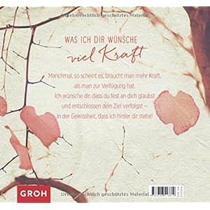 Was ich dir wünsche viel Kraft
