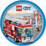 LEGO City Party Supplies for 8 Guests