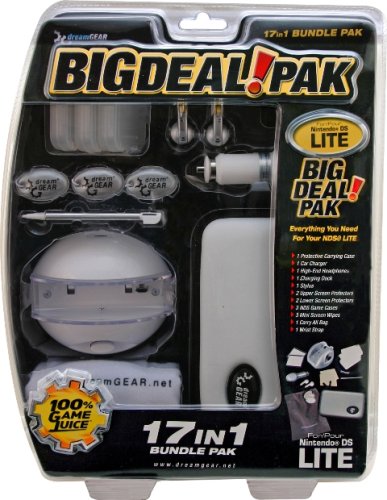 Nintendo DS Lite 17 in 1 Bundle Pak White