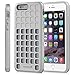 iPhone 6s Plus Case, Fosmon DURA-SQUIRCLE Durable & Flexible TPU Protective Case for Apple iPhone 6 Plus (2014) / iPhone 6s Plus (2015) - Silver