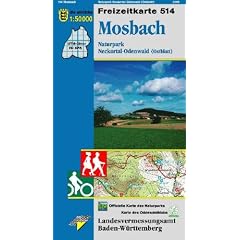 Mosbach. Freizeitkarte 1 : 50 000