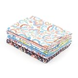 V&A Fabric - Coral Fat Quarter Bundle||EVAEX