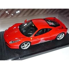 FERRARI 458 ITALIA ROT 1/18 MATTEL HOT WHEELS MODELLAUTO MODELL AUTO