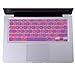HDE Ultra Thin Silicone Rubber Keyboard Skin Cover for MacBook Pro Non Retina 13/15/17 (Pink and Purple Checkered)