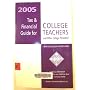 2005 Tax & Financial Guide For College Teachers An&hellip by Donald T. Williamson