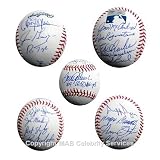 1969 New York Mets Autographed Major League Baseball : Tom Seaver, Ed Charles, Duffy Dyer, Wayne Garrett, Rod Gaspar, Jerry Grote, Bud Harrelson, Al Jackson, Cleon Jones, Jerry Koosman, J.C. Martin, Jim McAndrew, Amos Otis, Joe Pignatano, Art Shamsky, Ron