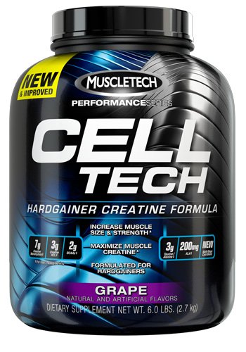 MuscleTech Performance Series Cell-Tech Grape 5.95 lbs Creatine