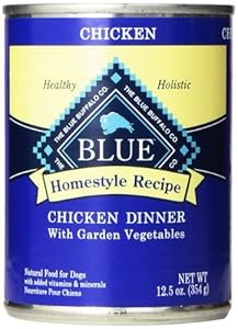 Blue Buffalo Canned Dog Food, Chicken Dinner (Pack of 12 12.5-Ounce Cans) Blue Buffalo Canned Dog Food, Chicken Dinner (Pack of 12 12.5-Ounce Cans)