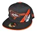 Baltimore Orioles Hat Corner Slice New Era 5950 Fitted Black Cap