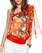 One Shoulder Flutter Sleeve Top main image