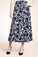  Linen Blend Pull On Dandelion Belted Long Skirt