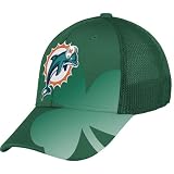 Reebok Miami Dolphins St. Patrick's Day Flex Hat Large/X Large