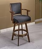 Classic Cherry Swivel Bar Stool - Hillsdale Furniture - 62646
