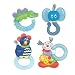 Baby : NUBY Luv n Care Cool-Sicles Hard & Soft Teether, BPA FREE Clown