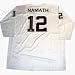 Joe Willie Namath Alabama Crimson Tide Autographed Authentic NCAA Football Jersey (White)