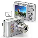 SVP DC-905-Silver 9MP 3X Optical Zoom 2.4" LCD Digital Camera
