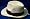 Traditional Gentlemans Straw Panama Fedora hat - Size 59cm