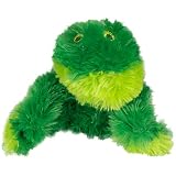 KONG Sitting Frog Dog Toy, Medium, Green