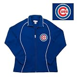 Chicago Cubs Women's Inspired Full Zip Fleece by Antigua Sport