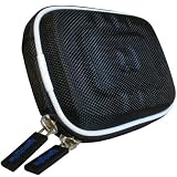 iGadgitz Black Hand Held Video Camera Hard Case Cover for Flip Video Mino, Mino HD, Ultra and Ultra HD Camcorder