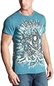 Ed Hardy Men's Short Sleeve Metallic Foiled T-Shirt