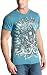Ed Hardy Men's Short Sleeve Metallic Foiled T-Shirt