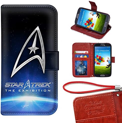 Samsung Galaxy S5 Mini Wallet Case, Twosin - StarTrek Premium PU Leather Case Wallet Flip Stand Case Cover for Samsung Galaxy S5 Mini with Card Slots