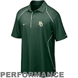Nike Baylor Bears Green 2010 Snap Count Coaches Sideline Performance Polo