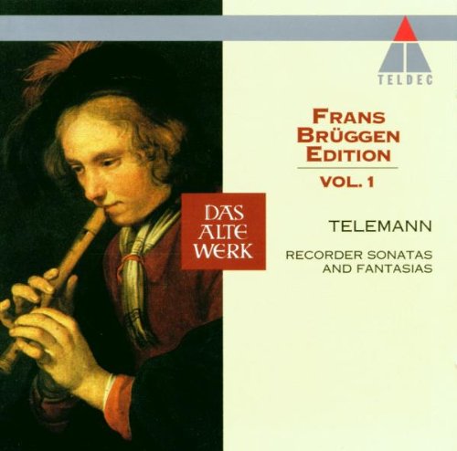 Teldec (Warner) Frans Br&uuml;ggen Edition Vol. 1 (Telemann: Blockfl&ouml;tensonaten und -fantasien)