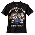 Boys' Super Mario Black Short-sleeve Graphic Tee By Licensed